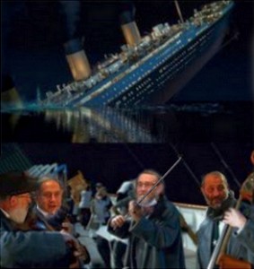 Create meme: Titanic, the Titanic orchestra, the sinking of the Titanic