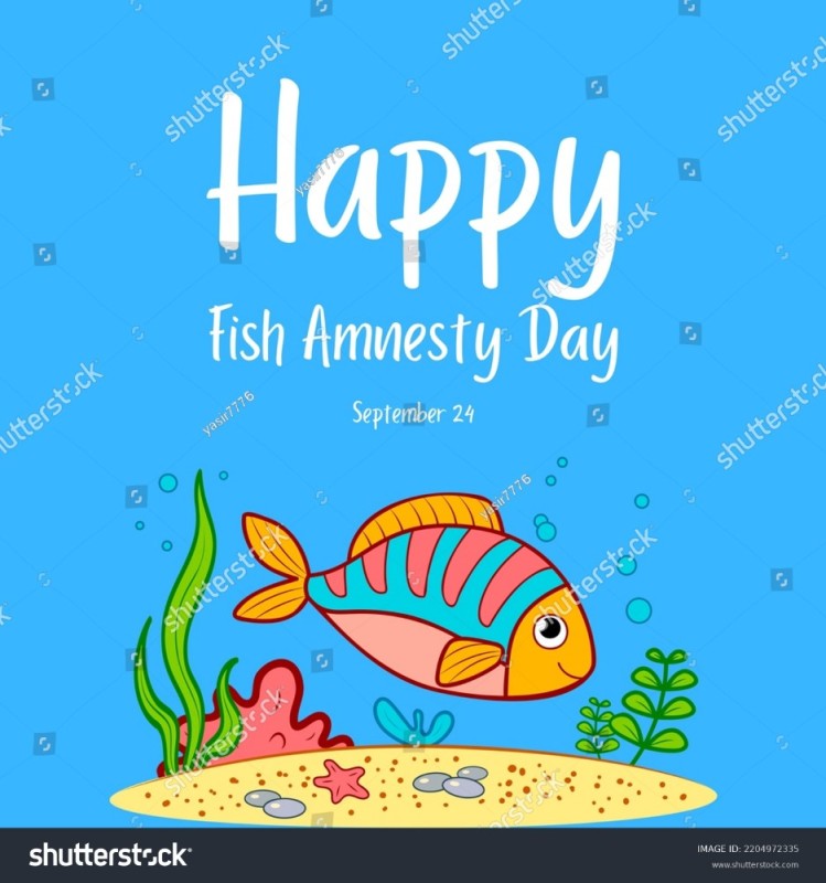 Create meme: postcard, cute fish, fish illustration
