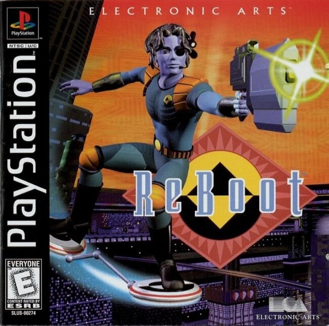Создать мем: sony playstation classic, reboot 1994, роботы игра 2005