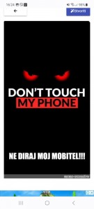 Create meme: my phone, do not touch my phone, don t touch my phone