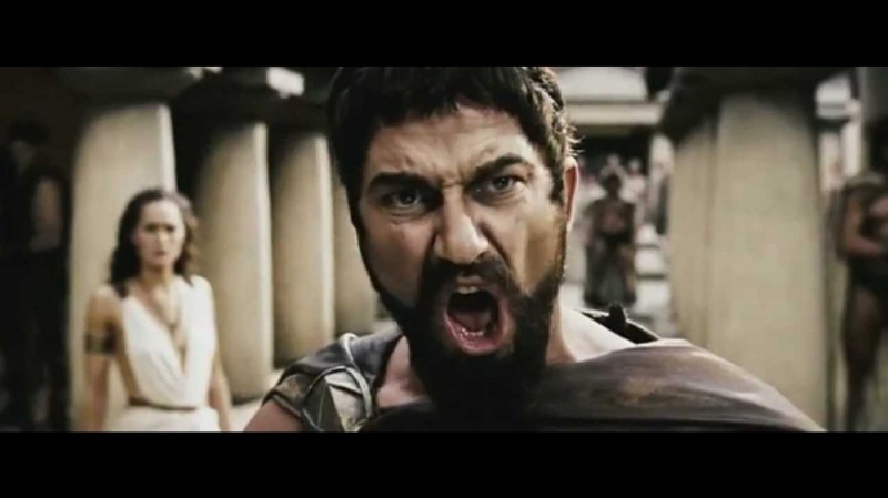 Create meme: king Leonidas , king Leonidas of Sparta, Leonidas of Sparta