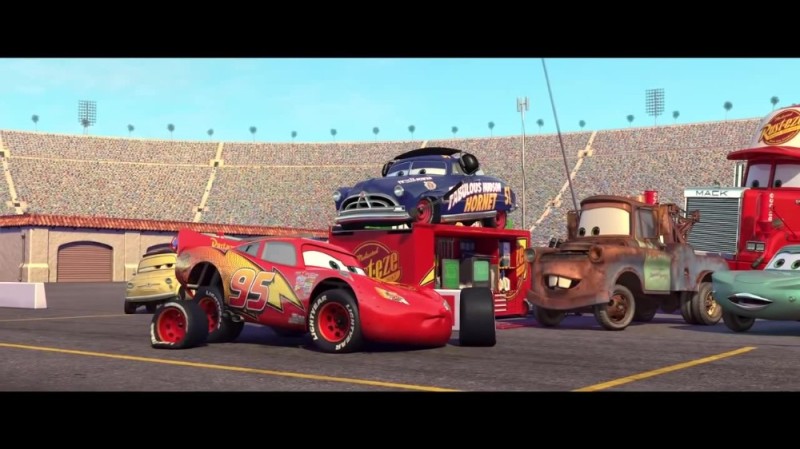 Create meme: pit stop cars, lightning makvin cars 2, lightning makvin wheelbarrows