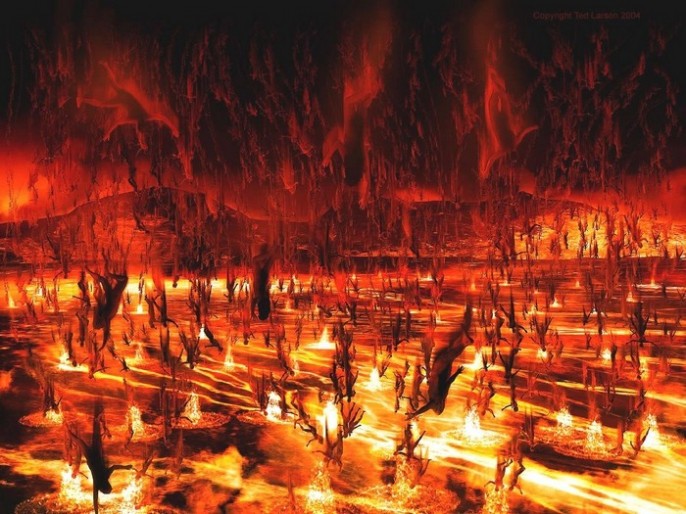 Create meme: gehenna of fire in Dante, the fire and brimstone hell, Gehenna 