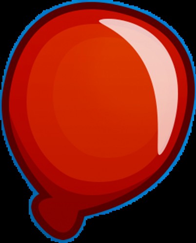 Create meme: red ball, red bloons ball, red balloon