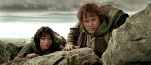 Create meme: the Lord of the rings, Frodo Baggins and Samwise Gamgee, Frodo Baggins and Sam