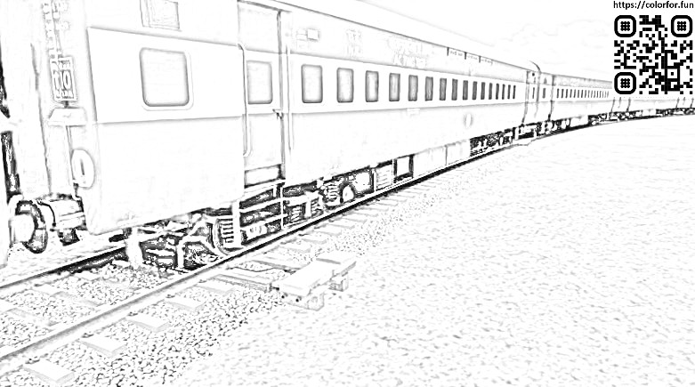 Create meme: train coloring book, russian railways train coloring, decorating the train