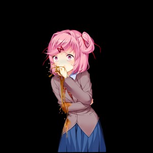 Create meme: doki doki