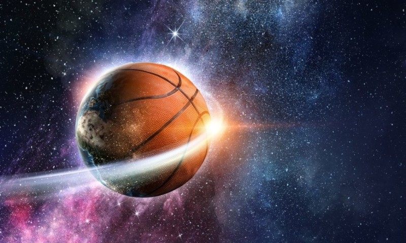 Создать мем: космический баскетбол, баскетбола, космический баскетбол фотообои
