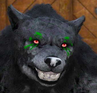 Создать мем: волк монстр, волк, фенрир волк империя пазлов