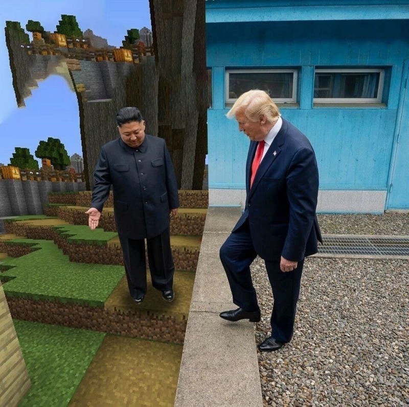 Create meme: Kim Jong-UN , Donald trump , trump and Kim Jong UN memes
