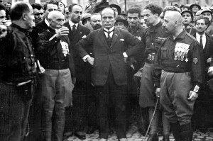 Create meme: Ataturk and Mussolini, Italian fascists, sa Blackshirts