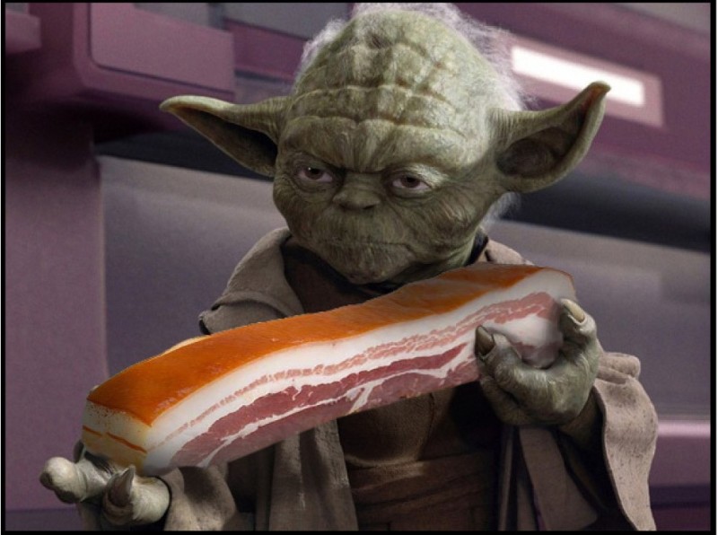 Create meme: star wars Yoda, star wars food, star wars