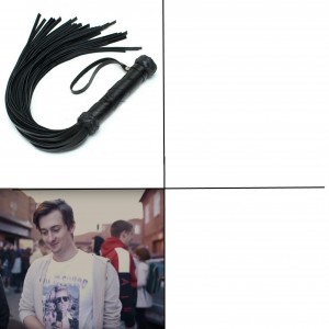 Create meme: whip Flogger, whip