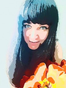 Create meme: Anastasia Prilepskaya Belaya Kalitva, pop art portrait oil painting