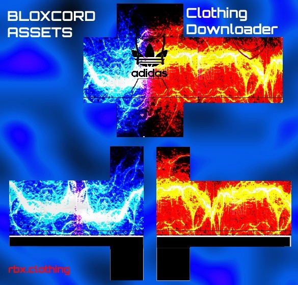 Create meme: clothes get, adidas roblox skin, rainbow Adidas get