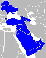 Create meme: map , the Arab world, Arab States