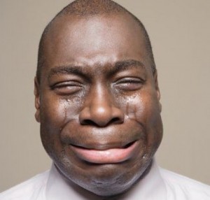 Create meme: Niger crying