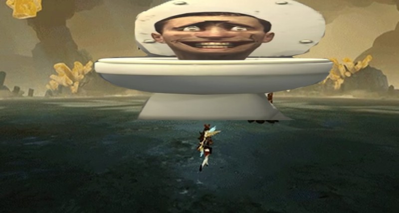 Create meme: skibidi toilet game guide, skibidi toilet, skibidi toilet game
