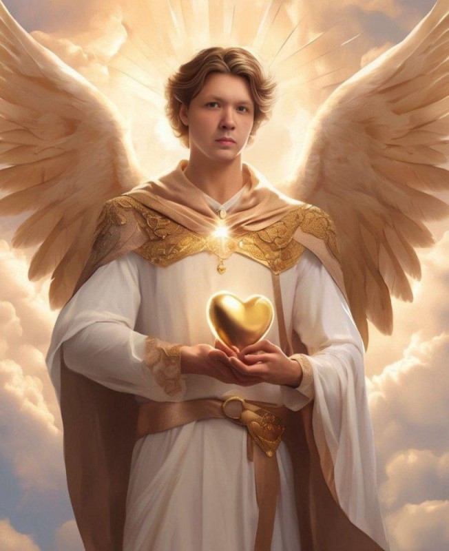 Создать мем: ангел божий, архангел михаил, ангел мужчина