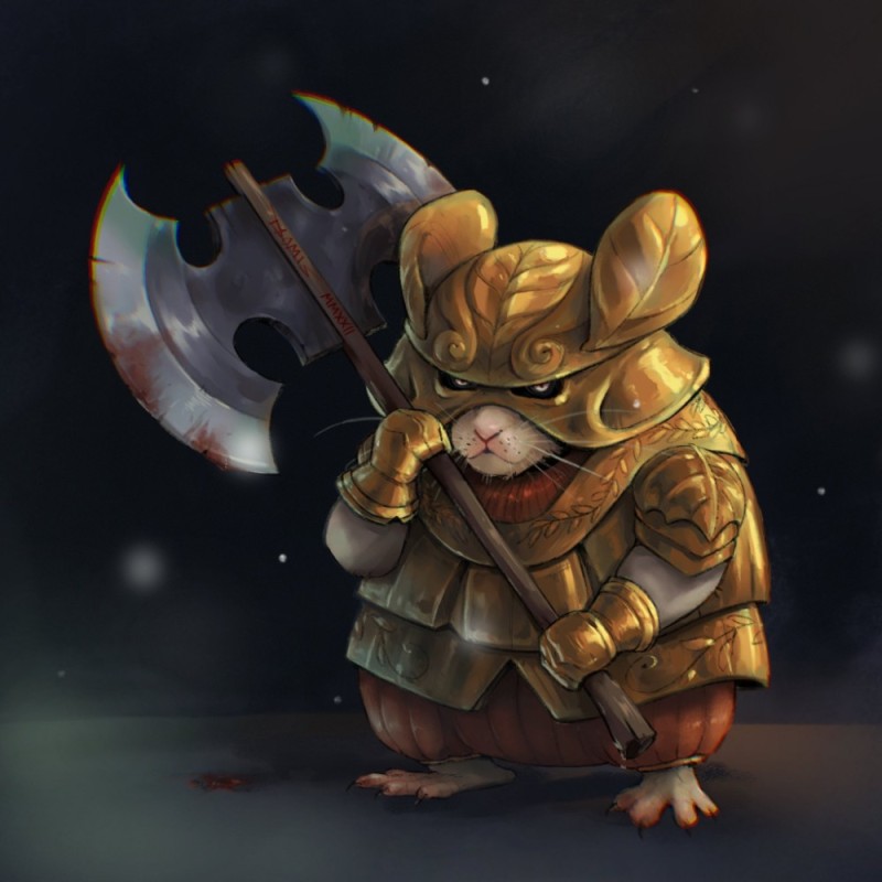 Create meme: zosha Armello, pathfinder ratman, a game about a fighting rat