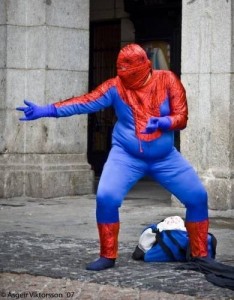 Создать мем: веселый костюм стипендии, superhero, spider man