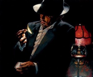 Создать мем: man lighting a cigarette by fabian perez, fabian perez, фабиан перез мужчина