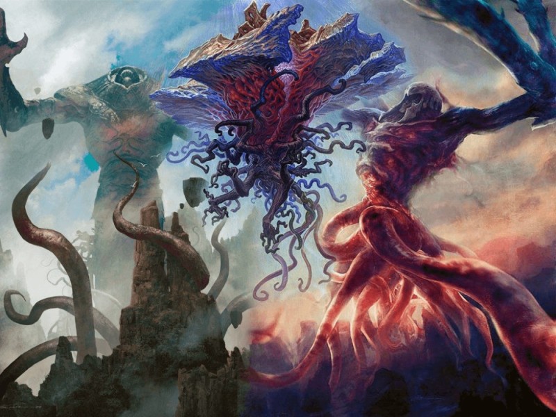 Create meme: titans of eldrazi, ulamog mtg, eldrazi mtg innistrad