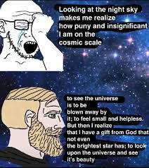 Create meme: cosmic scales, your meme, beard meme 