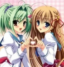 Create meme: anime girlfriends, drawings of anime girls, anime girl