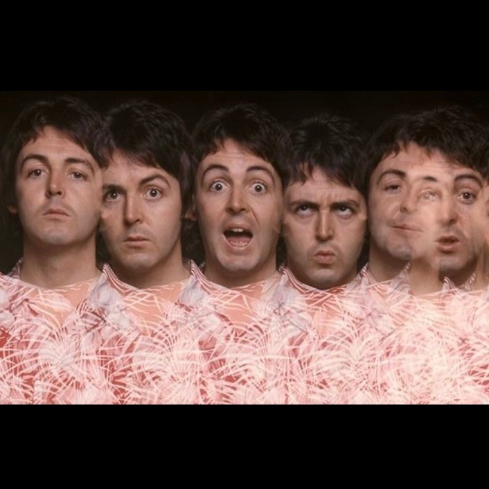 Create meme: the Beatles young, Paul McCartney , Curly Howard