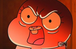 Create meme: gumball anais, the amazing world of Gumball, angry birds