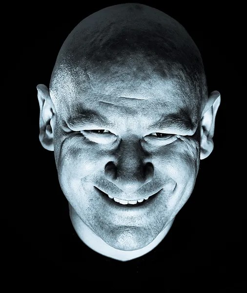 Create meme: angry bald man, face , bald man 
