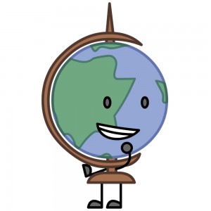 Создать мем: world globe, глобус рисунок, меловая доска