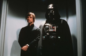 Create meme: star wars episode 6, Luke Skywalker, Darth Vader