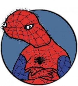 Create meme: the amazing spider-man, create meme, risovac