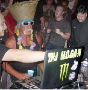 Create meme: rave party masks, DJ Hogan, rave