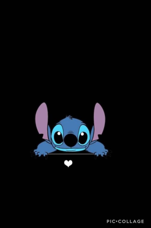 Create meme: stitch , stitch on a black background, stitch stitch