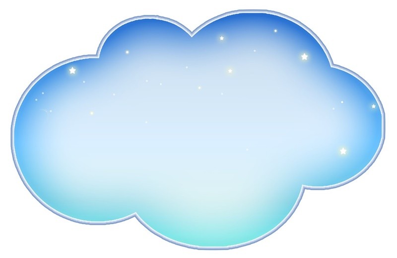 Создать мем: облака для детей детского сада, облачко для детсада, облако для детей