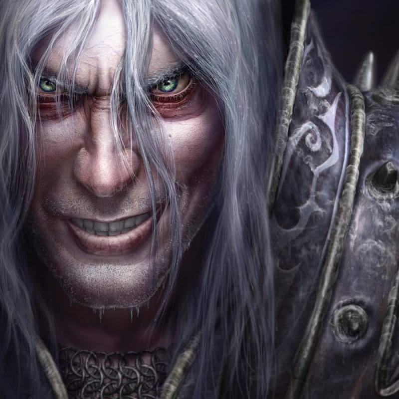 Create meme: universe of warcraft, warcraft iii: the frozen throne, Arthas Warcraft 3