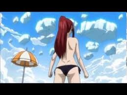 Создать мем: аниме клипы, эльза и жерар, fairy tail ecchi