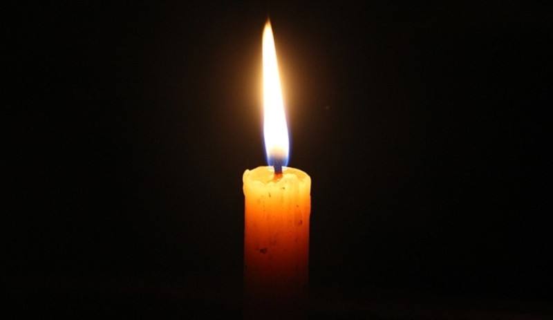 Create meme: the flame of a candle, candle of sorrow, a burning candle is a bright memory