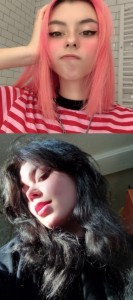 Create meme: girl, emo girl