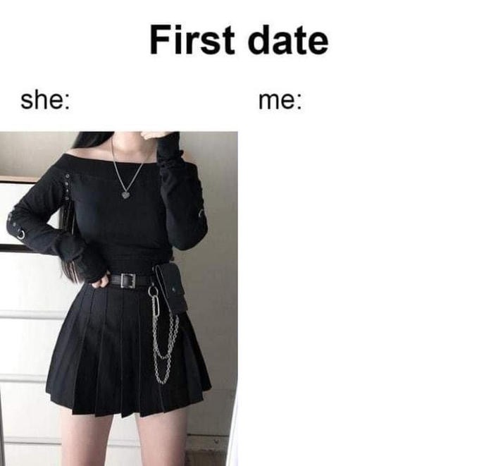 Create meme: first date she me, fashion , fashion style