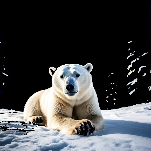 Create meme: polar bear , polar bear , Haarchaan's polar bear