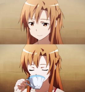 Create meme: Asuna gifs, Asuna's face, Asuna