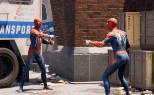 Создать мем: мем про 2 человеков пауков, Новый Человек-паук, человек паук показывает на человека паука