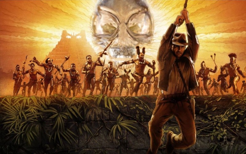 Create meme: Indiana Jones , Indiana Jones and the Kingdom of the crystal skull , Indiana Jones 4 kingdom of the Crystal Skull