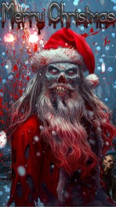 Create meme: kerem beyit, merry christmas horror art, Klaus