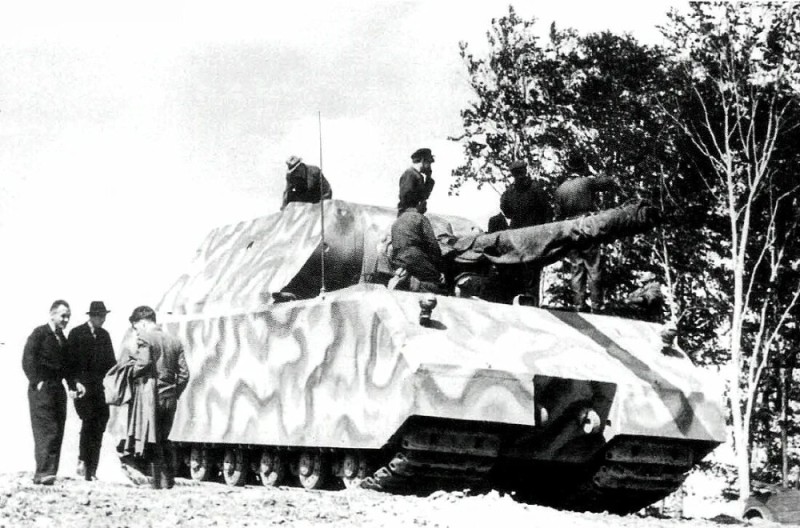 Создать мем: танк маус, немецкий танк маус е100, танк маус 1943