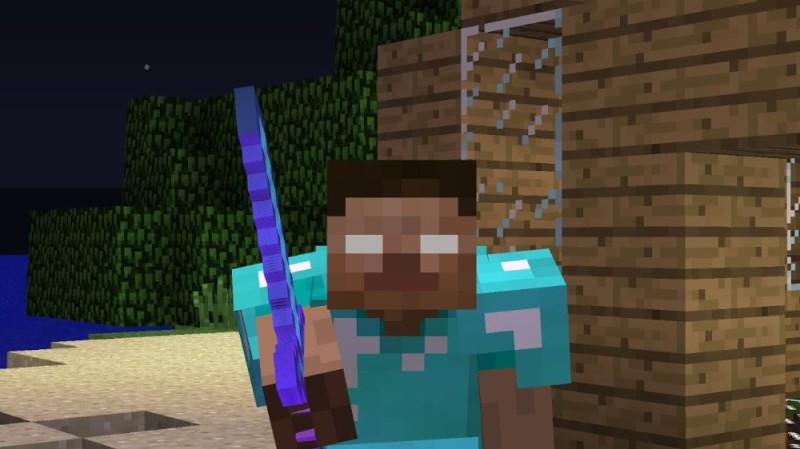 Create meme: minecraft herobrine, herobrine , screenshot of herobrine